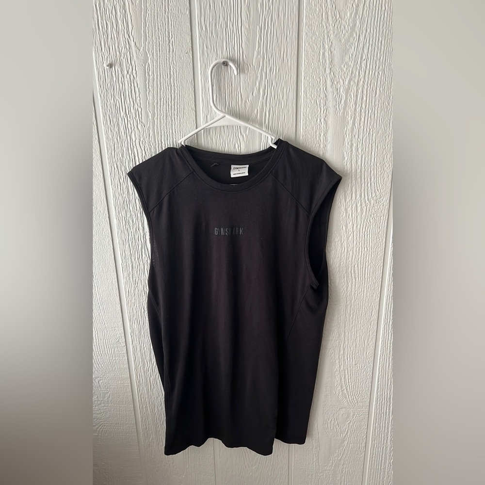 Gymshark black cut off